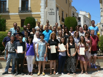 Entrega de diplomas del Taller de Empleo ‘Centelles Oliva’