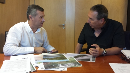 El alcalde de Xeraco lleva al congreso el problema del río Vaca