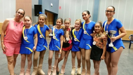 La Escuela de Patinaje Gandia Hockey Club triunfa en el Trofeo de Ciudad de Oliva