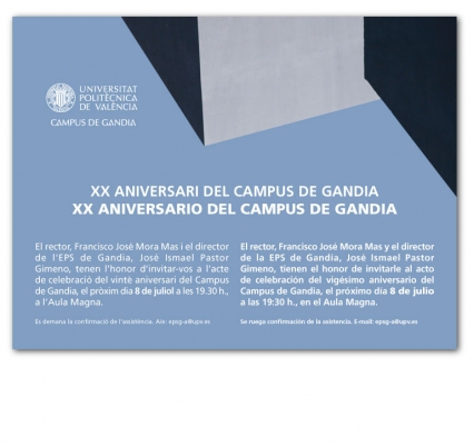 El Campus de Gandia celebra su 20 aniversario