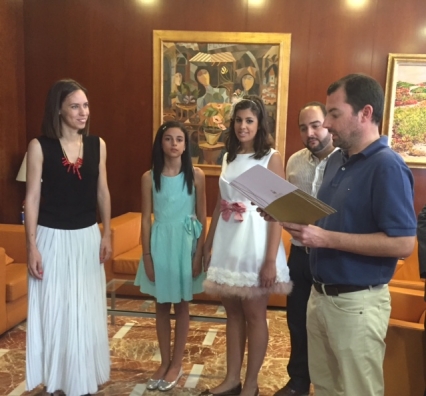 Diana Morant es nombrada Presidenta de Honor en las fallas de Gandia