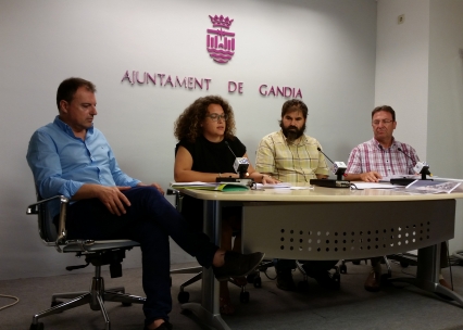 El Gobierno de Gandia presenta el proyecto de las sendas urbanas