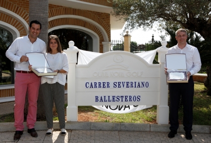 Oliva Nova celebra la inauguración de la calle Severiano Ballesteros