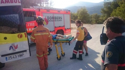 En Villalonga se precipita un hombre de 45 años al vacío