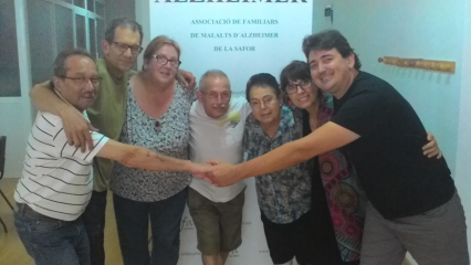 Afa la Safor de Gandia involucrada en abrazos por la memoria