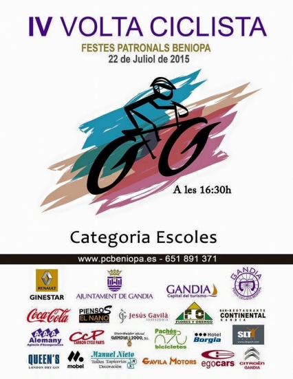  Beniopa inicia la cuarta edición de la Vuelta Ciclista