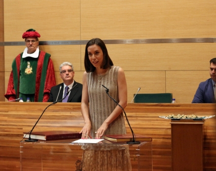 La alcaldesa de Gandia, Diana Morant, designada como diputada provincial de Impulso Comarcal, Mancomunidades y Transferencias con la Generalitat Valenciana