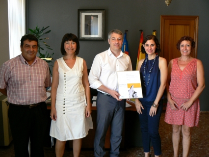 Oliva recibe el Premio Antonio Baró a la prevención de riesgos laborales