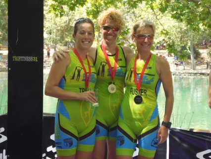 Club Triatló Gandia Subcampeón Autonomico por relevos de la Comunidad Valenciana