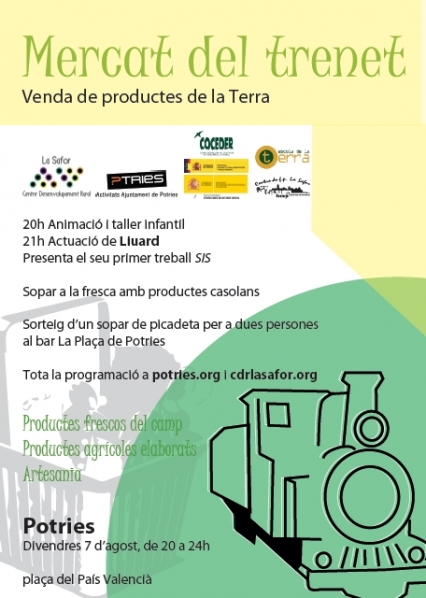 Potries recibe el Mercat del Trenet 