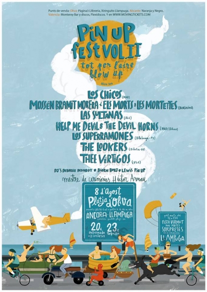 Oliva acoge un festival Pin Up