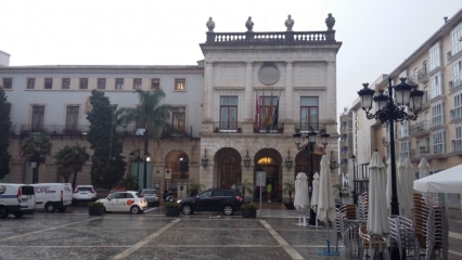 Gandia sigue en estado de alerta por las fuertes lluvias