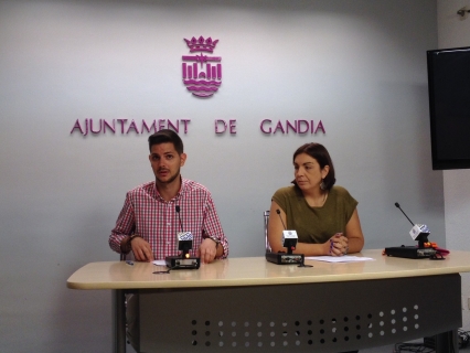 Gandia denuncia el lamentable estado de la nueva central de Policía Local