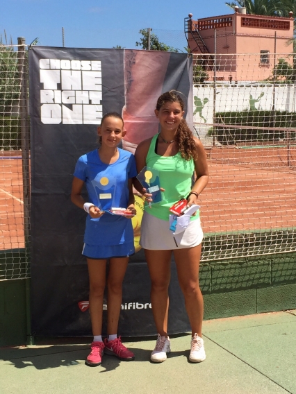 En Bellreguard, la tenista Paula García se proclama subcampeona femenina en el Torneo Tecnifibre