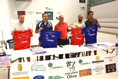 Oliva presenta el Trofeo de Pelota ‘Gregori Maians’