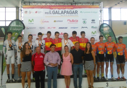 El ciclista de Xeraco, Andrés Millet queda tercero en el Campeonato de España de pista