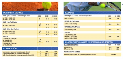 La Escuela de Tenis del Club de Gandia estrena temporada con muchas novedades