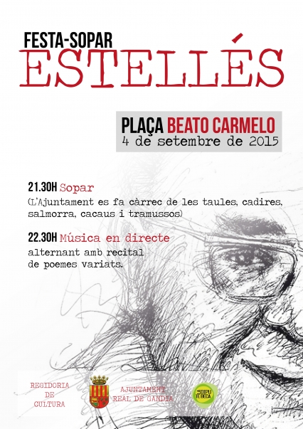 El Real de Gandia celebra una fiesta en homenaje a Vicent Andrés Estellés