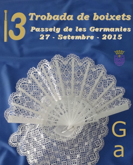 Gandia presenta el 13 encuentro de bolilleras