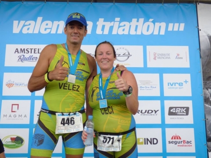 El Club Triatló Gandia estuvo presente en el Valencia Triatlón 2015
