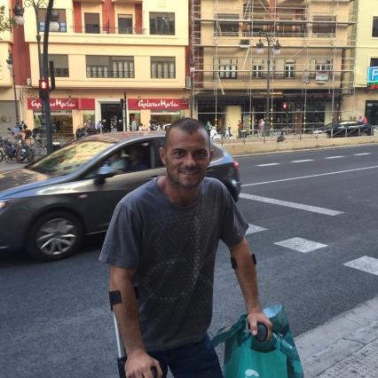 El capitán de la UD Portuarios de Gandia estará de baja durante dos meses