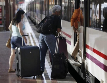 La línea C1 de cercanías Gandia-Valencia afectada por los paros parciales de Renfe y Adif