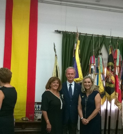 Gandia asiste al 95 aniversario de La Legión en Almería