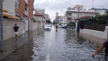 Gandia recibe más de un millón de euros para subsanar los daños provocados por las lluvias