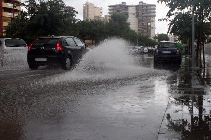 Venècia y Rafalcaid las más afectadas por las intensas lluvias en Gandia