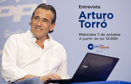 Arturo Torró, ex alcalde de Gandia hoy en La Mañana de la Cope-Onda Naranja