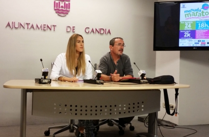 Gandia presenta la primera edición Menuda Marató