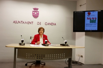 Gandia acoge la charla Ruta de la Salud