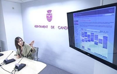 La alcaldesa de Gandia hace pública su agenda