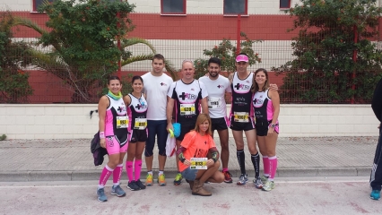 El C.D. Masktri-Max Wellness Spa presente en la media maratón de Gandia