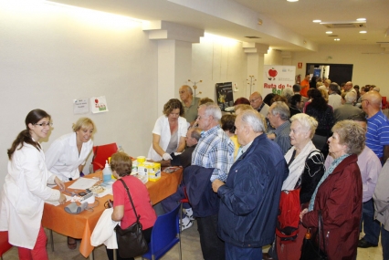 La Ruta de la Salud de Gandia recibe unas 200 personas