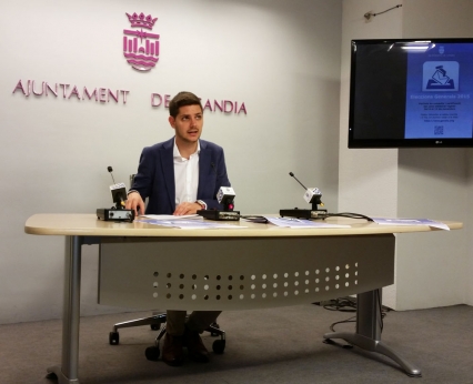 Gandia cuenta con un código de consulta QR para las Elecciones Generales