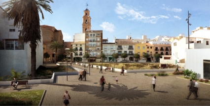 Los vecinos del Raval de Gandia pagarán las obras entre la plaza de Sant Josep y la del Tirant