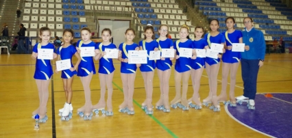 Gandia acoge la 3ª Prueba de Iniciación 2015 de patinaje