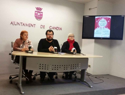 Gandia organiza varias actividades navideñas en el barrio de la Plaza Elíptica República Argentina