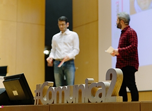 Talleres prácticos y mucho humor en el Comunica2 de Gandia 