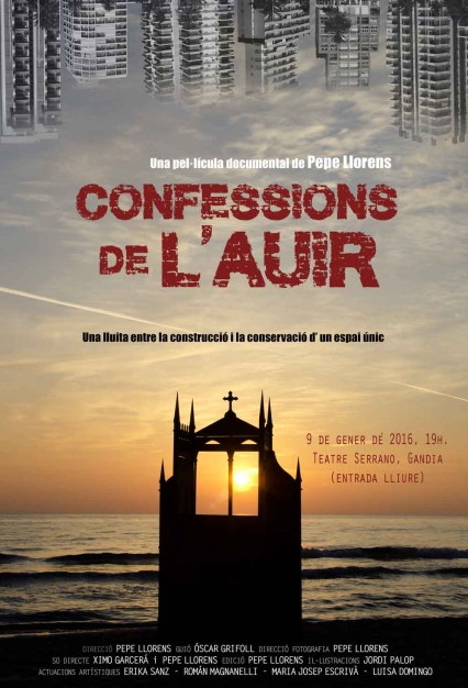 El Teatro Serrano de Gandia acoge la presentación del documental "Confessions de l'Auir"