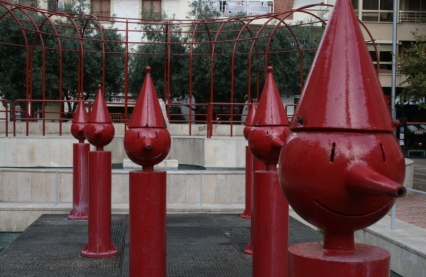 Las fuentes "Pinocho" de Gandia se instalarán en Simancas