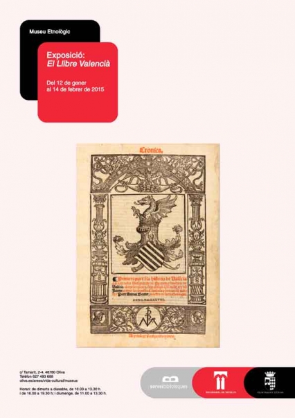 El Museo Etnológico de Oliva acoge una exposición de libros en valenciano