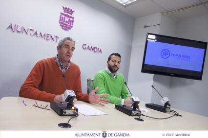 El PP de Gandia pide las ayudas para el tejido asociativo de la ciudad