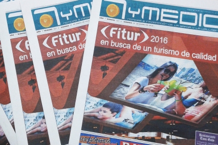 Ya está en la calle el Especial Fitur 2016 del periódico gratuito 7yMedio Noticias