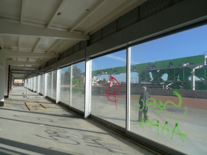 Gandia inicia las obras de la plaza del Tirant y destina las casetas a oficinas y promoción