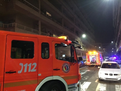 Dos heridos de tráfico, un incendio y la investigación de un atraco centran la crónica de sucesos del fin de semana