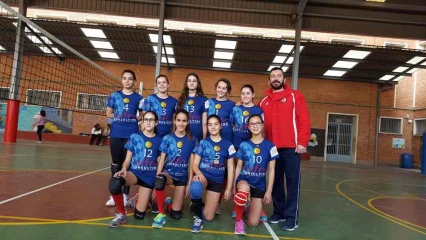 El equipo infantil 2 del Club Volei Oliva pierde en Xátiva