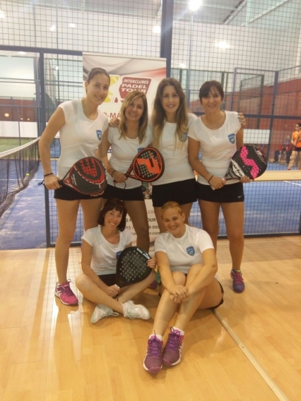 El equipo Femenino C2 del Club de Tenis Gandia se queda a las puertas del cuarto del Interclubes Padel Tour