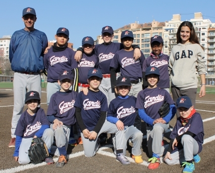 Los alevines del Spiaggia Gandía Béisbol Club consiguen la victoria frente al Astros B